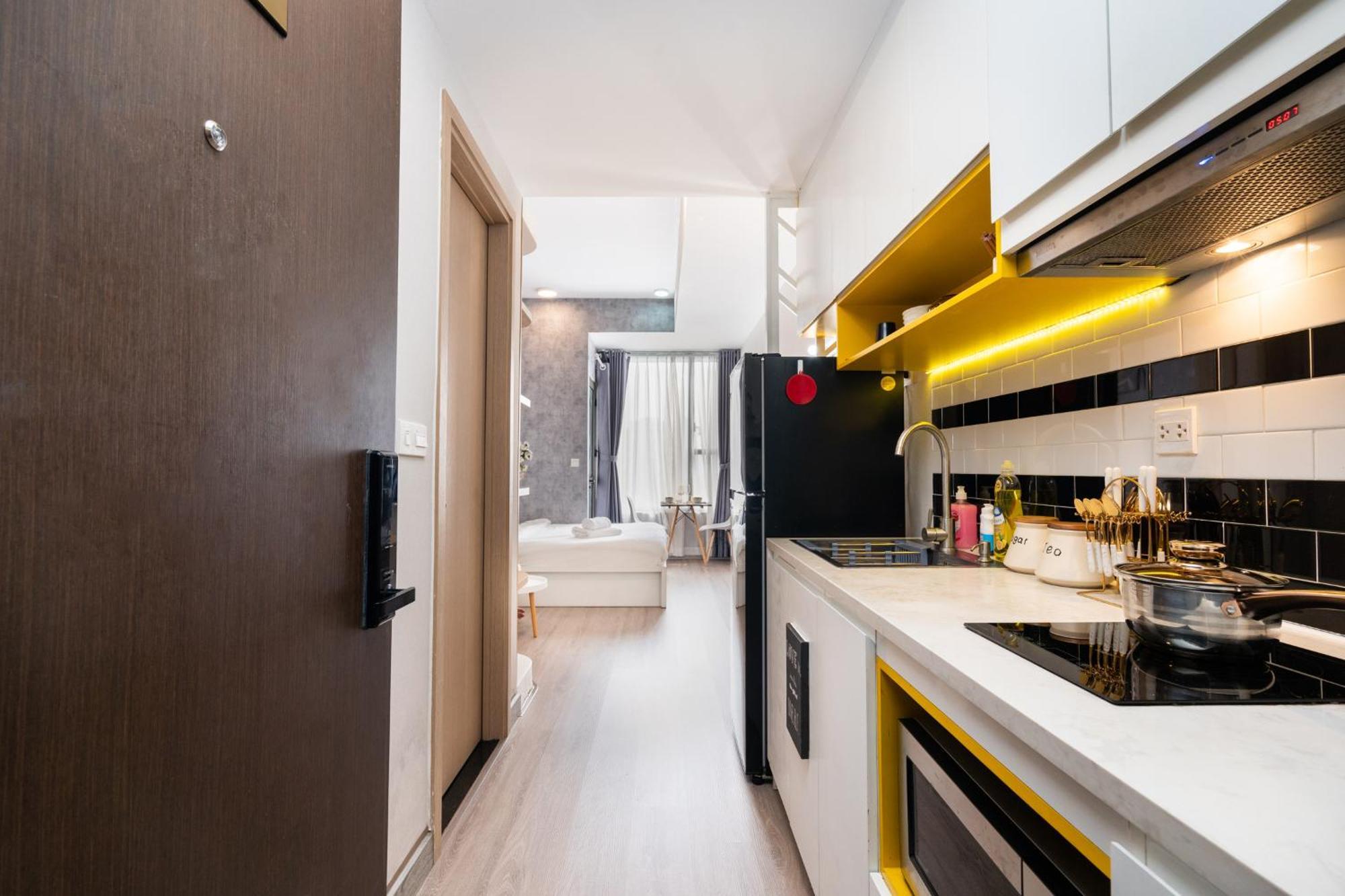 הו צ'י מין סיטי Oui! Oui! Saigon Apartment - Rivergate Residence מראה חיצוני תמונה